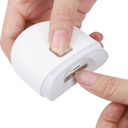 Fraguas Home TrimGlow — Cortauñas Eléctrico con Luz y Pulido