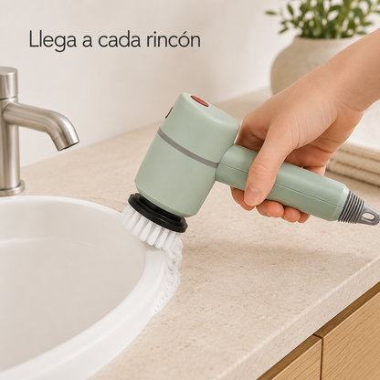 Fraguas Home SpinClean — Cepillo Eléctrico de Limpieza 3 en 1