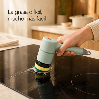 Fraguas Home SpinClean — Cepillo Eléctrico de Limpieza 3 en 1