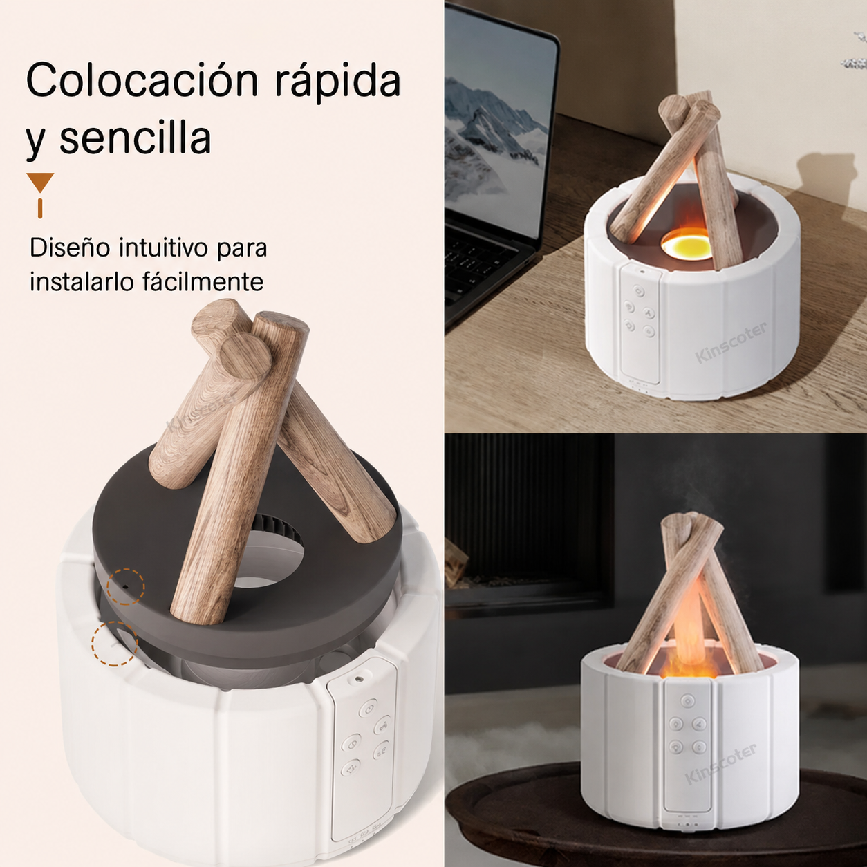 Fraguas Home Ember — Difusor de Aroma Efecto Llama