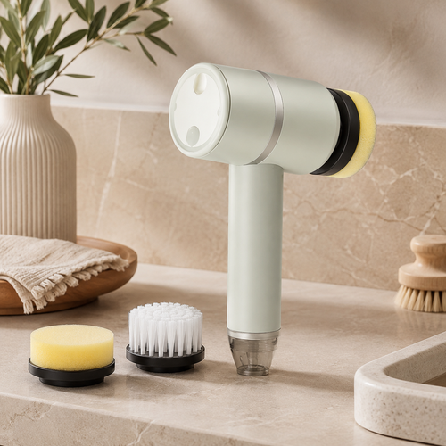 Fraguas Home SpinClean — Cepillo Eléctrico de Limpieza 3 en 1