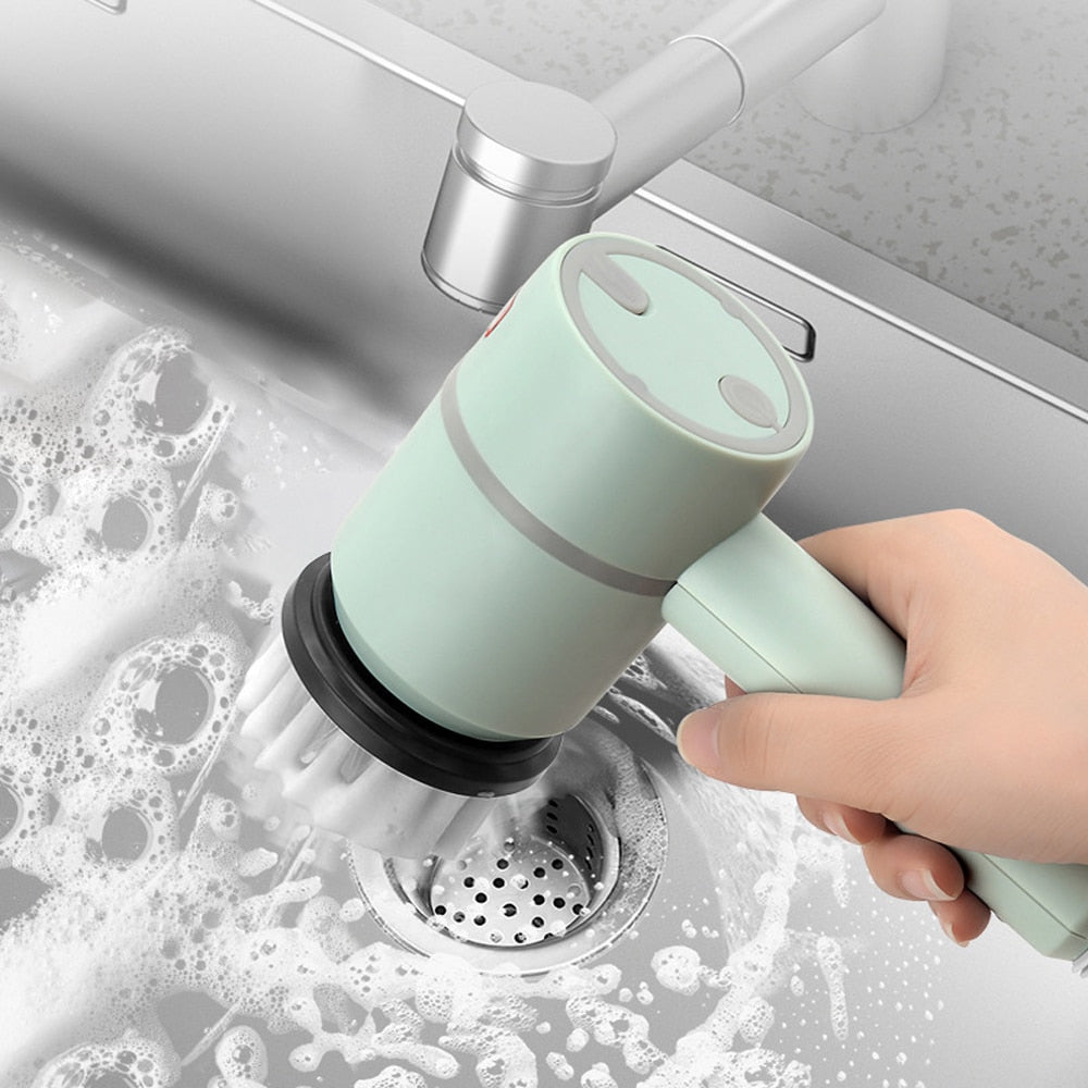 Fraguas Home SpinClean — Cepillo Eléctrico de Limpieza 3 en 1