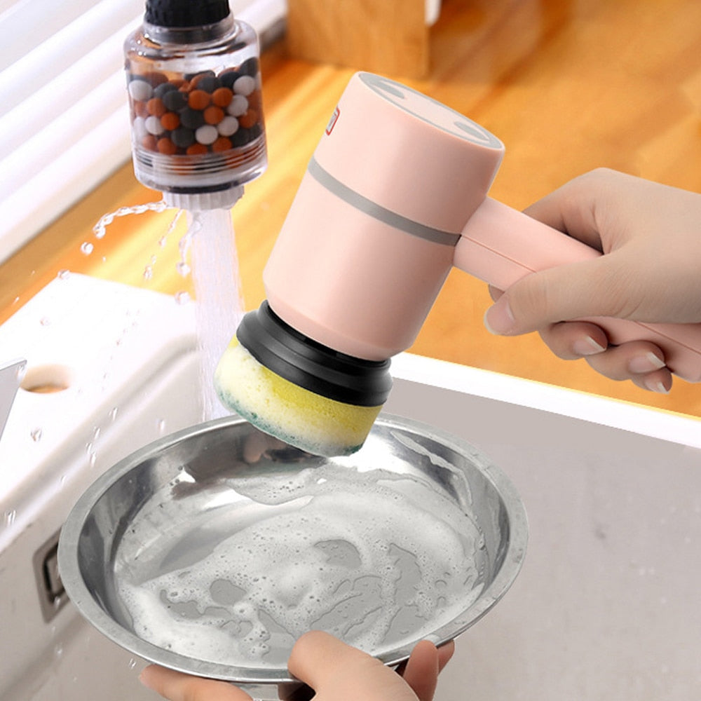 Fraguas Home SpinClean — Cepillo Eléctrico de Limpieza 3 en 1